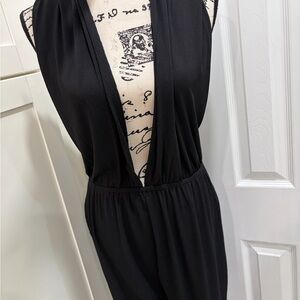 Slinky Black Jumpsuit
